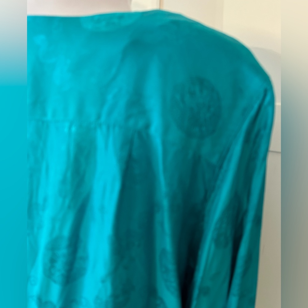 Bob Mackie Wearable Art - Vintage Silk Blouse - image 3
